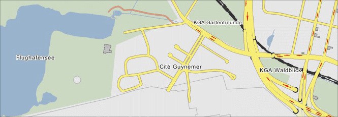 Karte Cité Guynemer