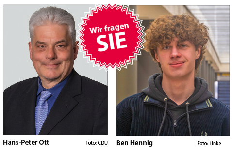 Zwei Männer im Portrait